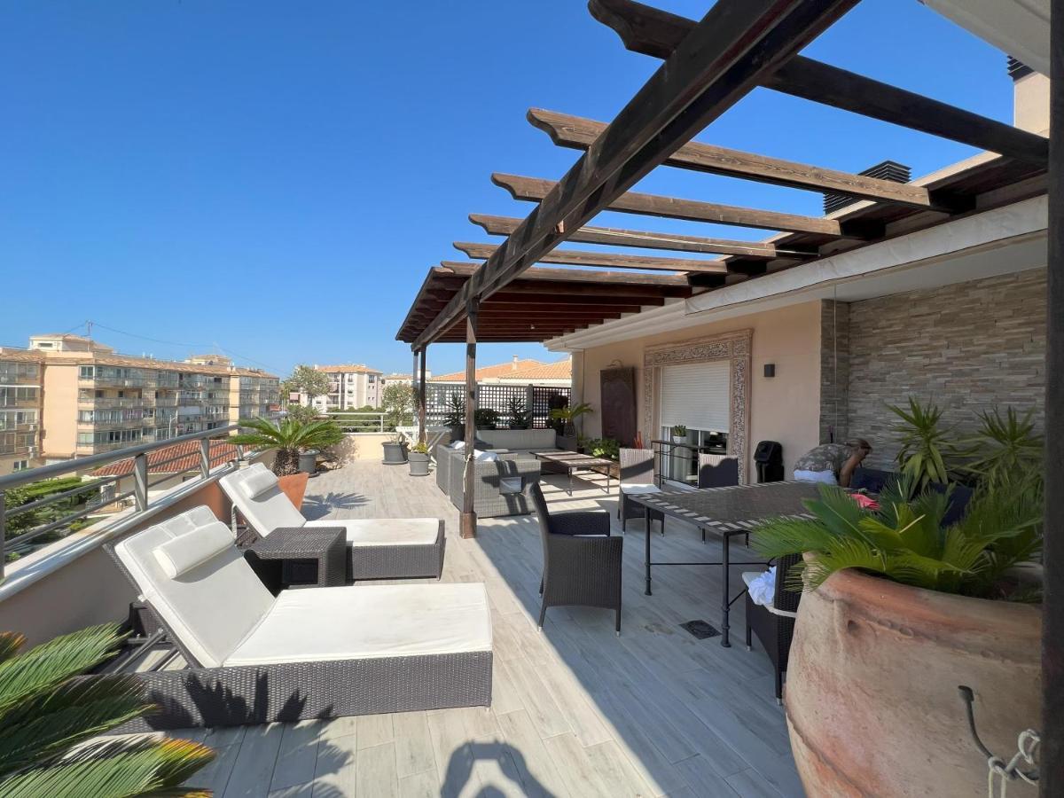 Penthouse - Residence La Mina - Albir Avec Wifi Gratuit Альбир Экстерьер фото