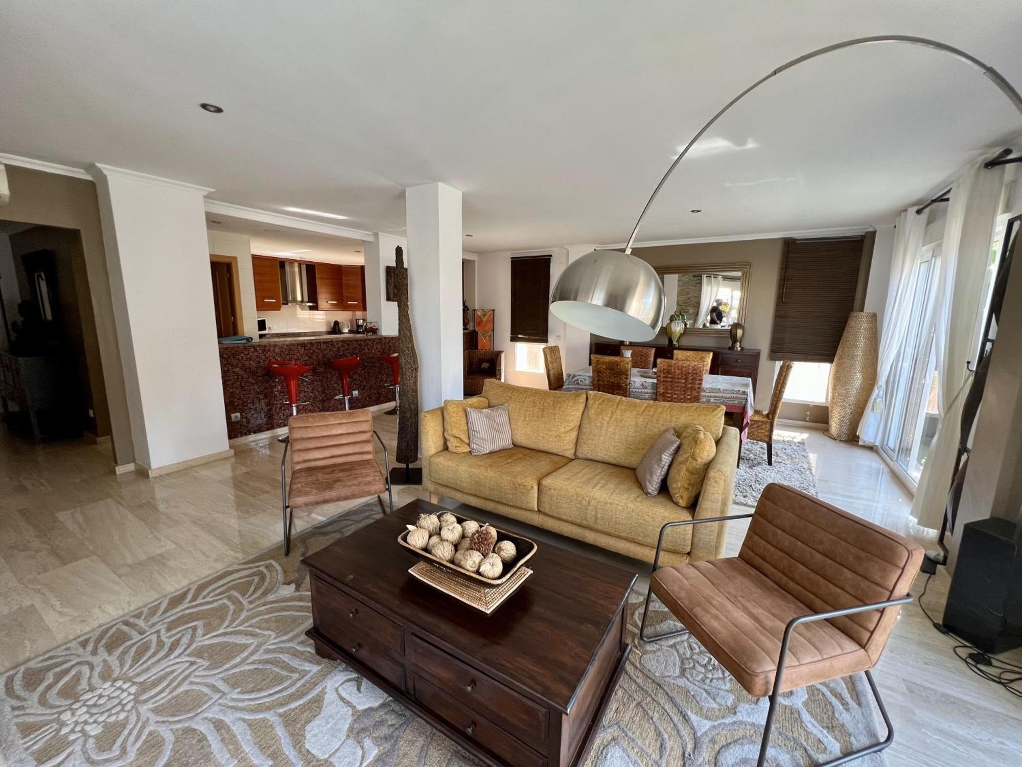 Penthouse - Residence La Mina - Albir Avec Wifi Gratuit Альбир Экстерьер фото